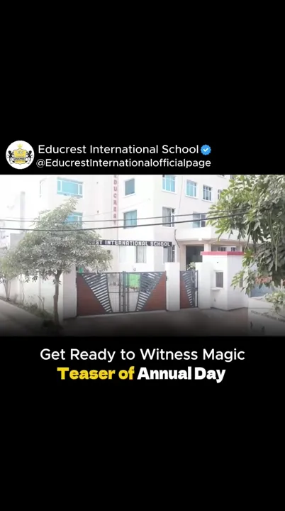 Annual day function video for a school social media channel